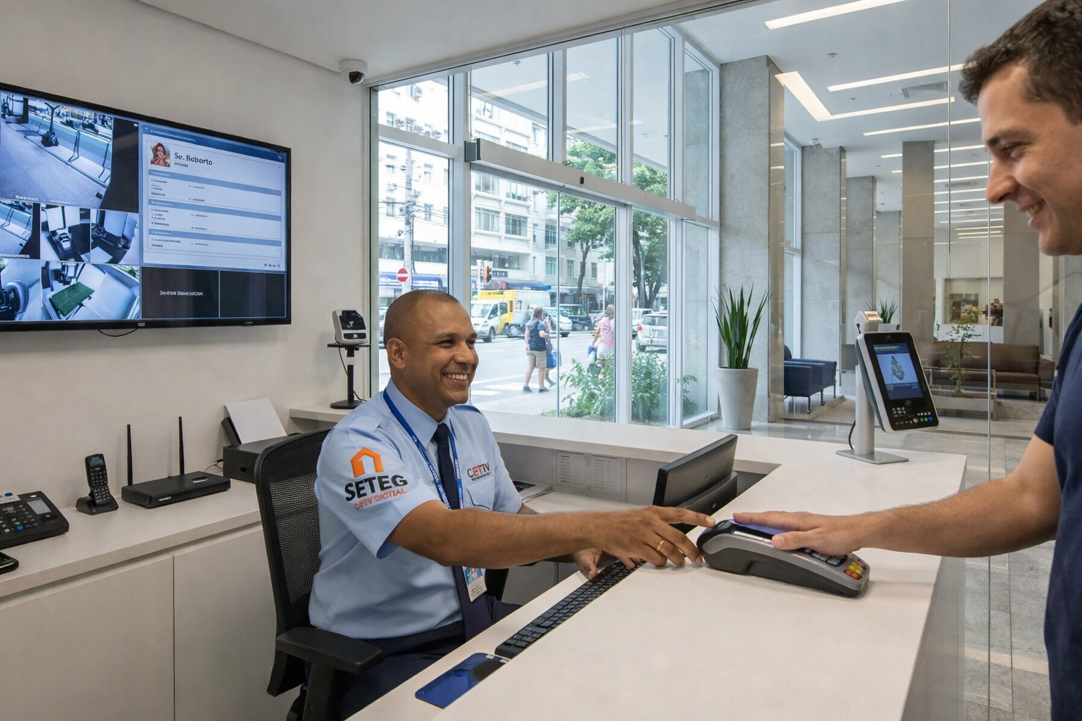 Portaria para condominios