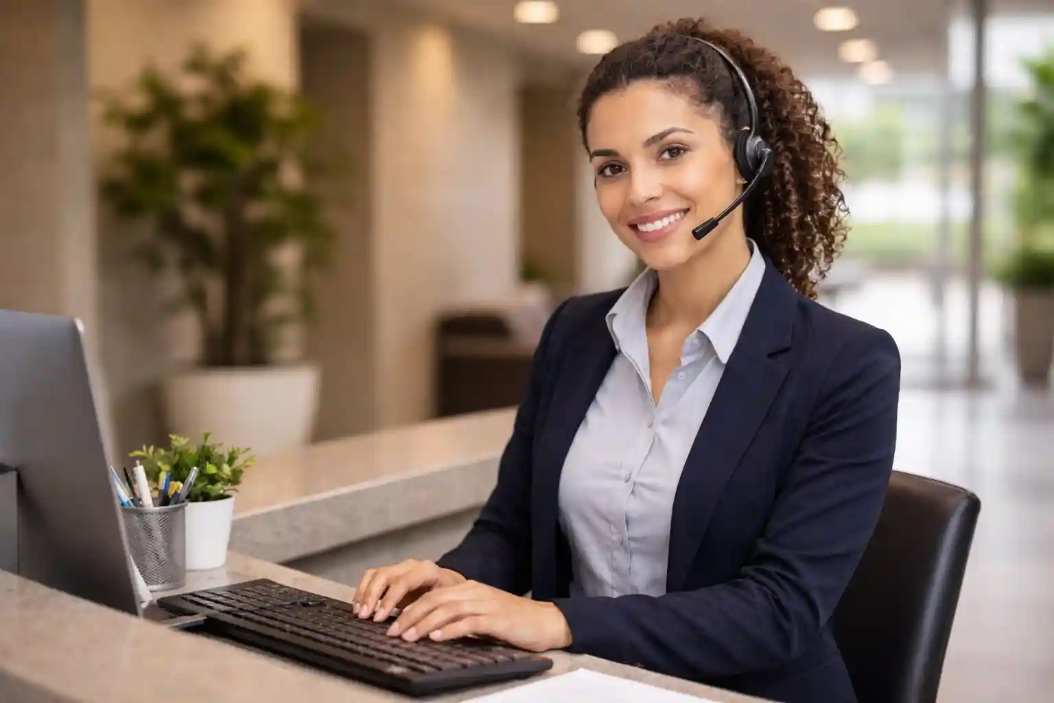 Recepcionista terceirizada em Mauá